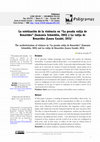 Research paper thumbnail of La estetización de la violencia en “La pesada valija de Benavides” (Samanta Schweblin, 2002) y La valija de Benavidez (Laura Casabé, 2015)