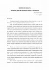 Research paper thumbnail of DIÁRIOS DE ESCUTA Narrativas griôs de educação, música e resistência