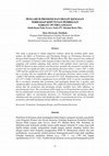 Research paper thumbnail of Pengaruh Promosi Dan Desain Kemasan Terhadap Keputusan Pembelian Sariayu Putih Langsat