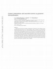 Research paper thumbnail of Contact polarizations and associated metrics in geometric thermodynamics