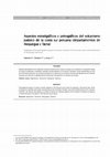 Research paper thumbnail of Aspectos estratigráficos y petrográficos del volcanismo jurásico de la costa sur peruana (departamentos de Moquegua y Tacna)