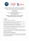 Research paper thumbnail of Séminaire d'histoire de la famille et des populations (2023-2024 : 1er semestre)