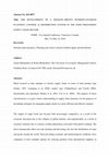 Research paper thumbnail of The development of a demand-driven internet-enabled planning, control & distribution system in the food processing supply chain sector