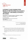 Research paper thumbnail of Aprendizajes con cuerpos de agua en “Kowkülen” de Seba Calfuqueo y Río herido de Daniela Catrileo