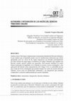 Research paper thumbnail of Autonomía e integración de los vacíos del derecho tributario chileno