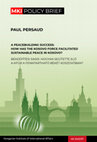 Research paper thumbnail of A Peacebuilding Success: How has the Kosovo Force Facilitated Sustainable Peace in Kosovo?