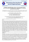 Research paper thumbnail of EXPERIMENTAL INVESTIGATION OF USER COMPARTMENT STRUCTURE IN TERMS OF AIR FLOW RESISTANCE FOR ON ROAD TRANSPORTATION WITH AGRICULTURAL TRACTORS