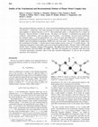 Research paper thumbnail of Studies of the Translational and Reorientational Motions of Planar Nickel Complex Ions