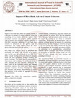 Research paper thumbnail of Impact of Rice Husk Ash on Cement Concrete