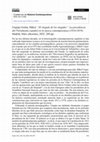 Research paper thumbnail of Mikel Urquijo, “El elegido de los elegidos”. La presidencia del Parlamento español en la época contemporánea (1810-2019), Madrid, Sílex ediciones, 2022, 289 páginas.