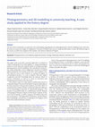 Research paper thumbnail of Chapinal-Heras, D., Díaz-Sánchez, C., España-Chamorro, S., Gómez-García, N., Pagola-Sánchez, L., Parada López de Corselas, M. and Rey-Álvarez Zafiria, M. (2023): Photogrammetry and 3D modelling in university teaching. A case study applied to the history degree. doi:10.1017/S2058631023000429