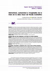 Research paper thumbnail of Animalidade, comunidade e imaginários trans na obra visual de Nicola Costantino