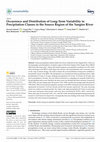 Research paper thumbnail of Occurrence and Distribution of Long-Term Variability in Precipitation Classes in the Source Region of the Yangtze River