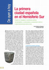 Research paper thumbnail of La primera ciudad española en el Hemisferio Sur