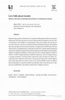 Research paper thumbnail of Let's Talk about Gender. Women’s Narratives of Moving Out of Islam in Contemporary Europe