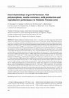 Research paper thumbnail of Interrelationships of growth hormone AluI polymorphism, insulinresistance, milk production and reproductive performance in Holstein-Friesian cos