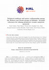 Research paper thumbnail of Technical traditions and potter craftsmanship among the Woloyta and Oromo groups in Ethiopia. Actualist references for refining prehistoric ceramic analytical protocols