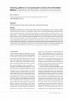 Research paper thumbnail of Charring patterns on reconstructed ceramics from Dunefield Midden