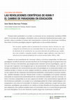 Research paper thumbnail of Barroso, J. M. (2020). Las revoluciones científicas de Kuhn y el cambio de paradigma en educación