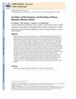 Research paper thumbnail of Sex ratio, conflict dynamics, and wounding in rhesus macaques (Macaca mulatta)