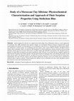 Research paper thumbnail of Determination of adsorptive properties of clay/water system: methylene blue sorption