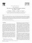 Research paper thumbnail of The removal of Cu(II) from aqueous solutions by Ulothrix zonata