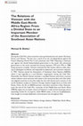 Research paper thumbnail of The Relations of Vietnam with the Middle East-North Africa Region:  From a Divided State to an Important Member of the Association of Southeast Asian Nations in CONTEMPORARY REVIEW of the MIDDLE EAST,  Vol. 10, No. 3 (September 2023), pp. 270-286