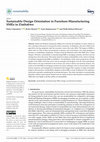 Research paper thumbnail of Sustainable Design Orientation in Furniture-Manufacturing SMEs in Zimbabwe