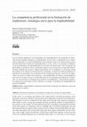 Research paper thumbnail of La competencia profesional en la formación de traductores: estrategia clave para la empleabilidad