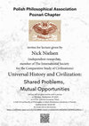 Research paper thumbnail of John Nick Nielsen,  "Universal History and Civilization: Shared Problems, Mutual Opportunity"