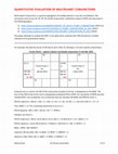 Research paper thumbnail of QUANTITATIVE EVALUATION OF MULTIPLANET CONJUNCTIONS