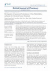 Research paper thumbnail of Development of Liposomal Formulations of Zinc Diethyldithiocarbamate for Colorectal Cancer Treatment