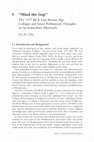 Research paper thumbnail of Cline 2023 "Mind the Gap" chapter on LBA Collapse and Aftermath in How Worlds Collapse (Proofs with EHC edits)