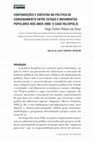 Research paper thumbnail of CONTRADIÇÕES E DISPUTAS NA POLÍTICA DE CONVENIAMENTO ENTRE ESTADO E MOVIMENTOS POPULARES NOS ANOS 2000: O CASO HELIÓPOLIS