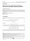 Research paper thumbnail of Noncoercive parabolic obstacle problems