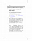 Research paper thumbnail of Integrators for organizational intellectual capital