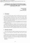 Research paper thumbnail of Modelagem de séries temporais de demanda de energia elétrica da Universidade Federal de Lavras, correspondentes ao período de 1995 a 2013 (pp.564-568)