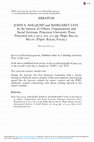 Research paper thumbnail of JOHN S. AHLQUIST and MARGARET LEVI. In the interest of Others. Organizations and Social Activism. Princeton University Press, Princeton [etc.] 2013. xvi, 315 pp. Maps. $95.00; £65.00. (Paper: $29.95; £19.95.) – ERRATUM