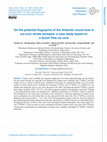 Research paper thumbnail of On the potential fingerprint of the Antarctic ozone hole in ice-core nitrate isotopes: a case study based on a South Pole ice core