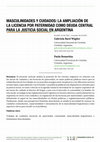 Research paper thumbnail of Bard Wigdor, G., Bonavitta, P. (2022). Masculinidades y cuidados: La ampliación de la licencia por paternidad como deuda central para la justicia social