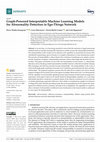 Research paper thumbnail of Graph-Powered Interpretable Machine Learning Models for Abnormality Detection in Ego-Things Network