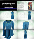 Research paper thumbnail of Video. The Lady and the Unicorn – a 3D visualisation of garment #7