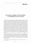 Research paper thumbnail of Vincent Gourdon, Isabelle Robin, "Parrainage catholique et liens familiaux à La Rochelle (XVIIe-XXe siècles)", Écrits d'Ouest, 2022, 30, p. 89-108