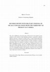 Research paper thumbnail of REVERSE MOTIFS WITH MILITARY INSIGNIA OF NICAEA COINAGE FINDS FROM THE TERRITORY OF PRESENT-DAY SERBIA