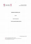 Research paper thumbnail of The EU essential facilities doctrine