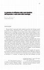 Research paper thumbnail of La presenza e la diffusione delle ruote idrauliche nell’Appennino e nella storia della tecnologia