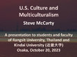 Research paper thumbnail of U.S. Culture and Multiculturalism