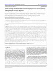 Research paper thumbnail of Nasal Carriage of Methicillin-resistant <i>Staphylococcus aureus</i> among Elderly People in Lagos, Nigeria