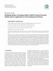 Research paper thumbnail of Modeling Markov Switching ARMA-GARCH Neural Networks Models and an Application to Forecasting Stock Returns