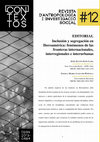 Research paper thumbnail of Editorial revista (Con)textos n.º 12: "Inclusión y segregación en Iberoamérica: fenómenos de las fronteras internacionales, interregionales e interurbanas